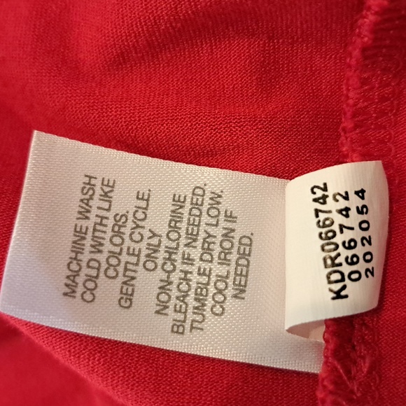 J. Jill Wearever T-shirt Shift Dress with Pleated Back - Picture 9 of 10